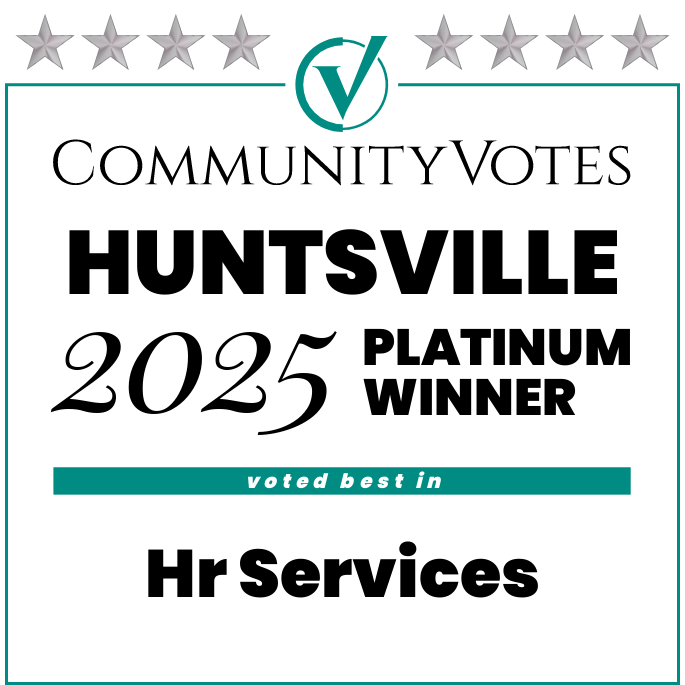 Winners Badge Huntsville 2025 Platinum Hr Services
